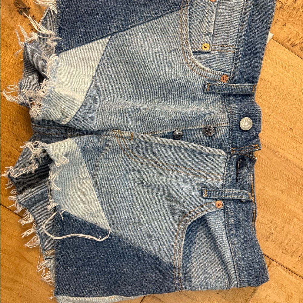 Levi's Blue Jean Shorts